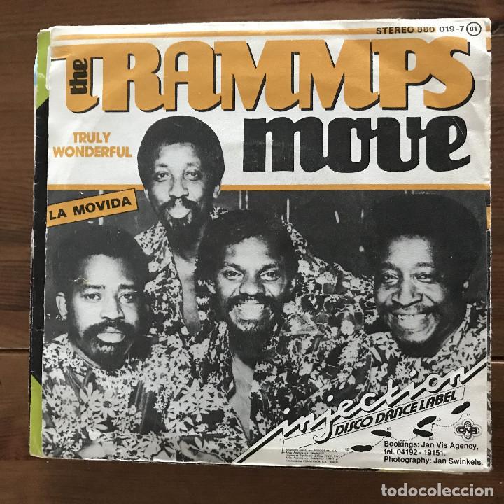 Discos de vinilo: TRAMMPS - MOVE - SINGLE INJECTION SPAIN 1984 - Foto 1