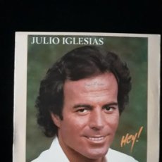 Discos de vinilo: DISCO VINILO LP DE JULIO IGLESIAS. HEY ! CBS 1980. Lote 196648387