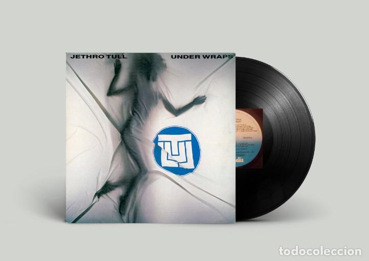 Discos de vinilo: Jethro Tull &lrm;&ndash; Under Wraps     Brasil 1984 - Foto 1