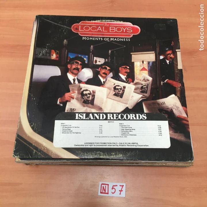 Discos de vinilo: LOCAL BOYS - Foto 1