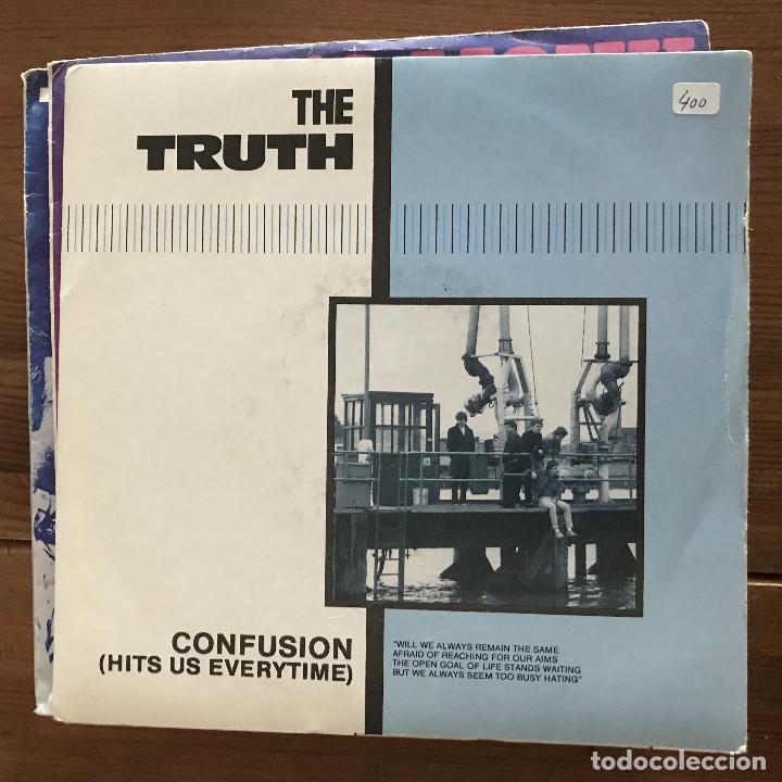 Vinyl-Schallplatten: TRUTH - CONFUSION (HITS US EVERYTIME) - SINGLE WEA UK 1983