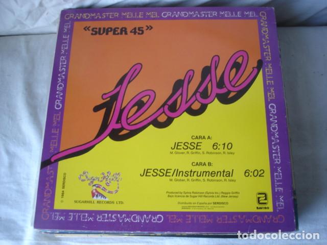 Discos de vinilo: Grandmaster & Melle Mel   Jesse - Foto 2