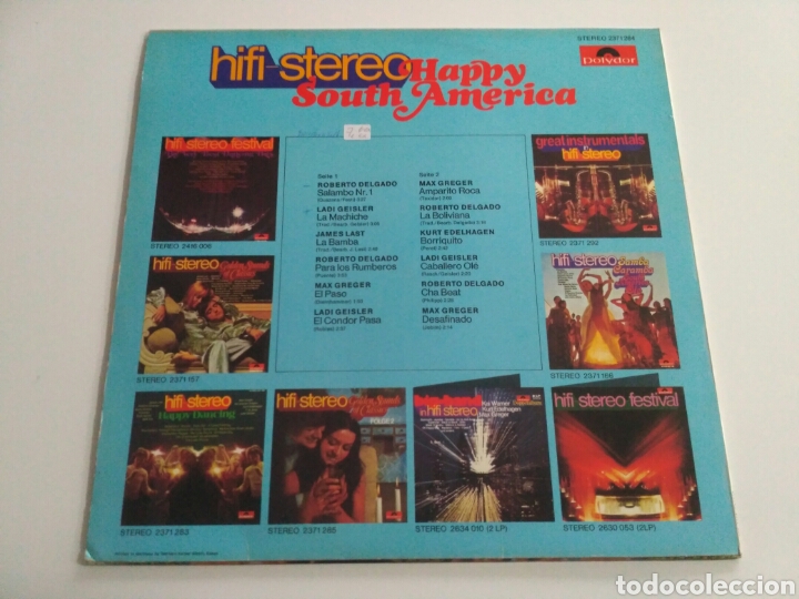 Discos de vinilo: Happy South America (LP) - Foto 2
