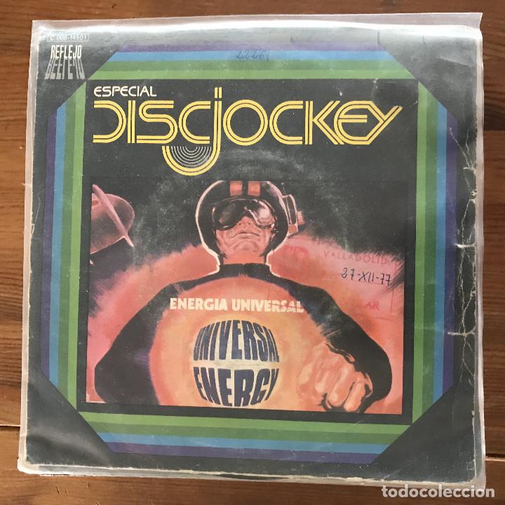 Discos de vinilo: UNIVERSAL ENERGY - UNIVERSAL ENERGY - SINGLE REFLEJO SPAIN 1977 - Foto 1