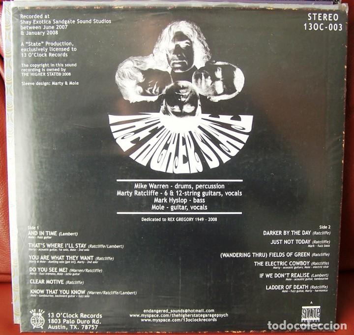 Discos de vinilo: THE HIGHER STATE - DARKER BY THE DAY LP - Foto 2