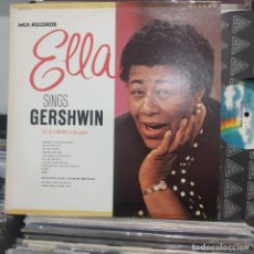 Discos de vinilo: LP USA ELLA FITZGERALD SINGS GERSHWIN VG/VG++. Lote 196757760