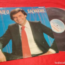 Discos de vinilo: PAOLO SALVATORE LP 1981 HISPAVOX SPAIN ESPAÑA. Lote 196759227