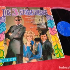 Discos de vinilo: LOS 3 SUDAMERICANOS LP 1968 BELTER. Lote 196766292
