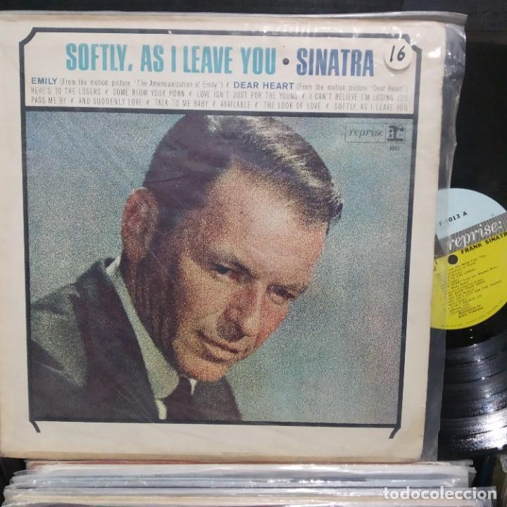 Discos de vinilo: FRANK SINATRA SOFTLY AS I LEAVE YOU - Foto 1
