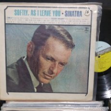 Discos de vinilo: FRANK SINATRA SOFTLY AS I LEAVE YOU . Lote 196786200