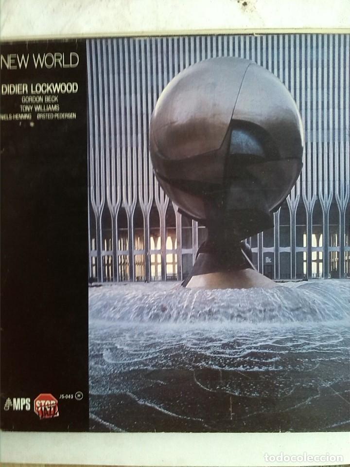 Discos de vinilo: DIDIER LOCKWOOD - NEW WORLD - Foto 1