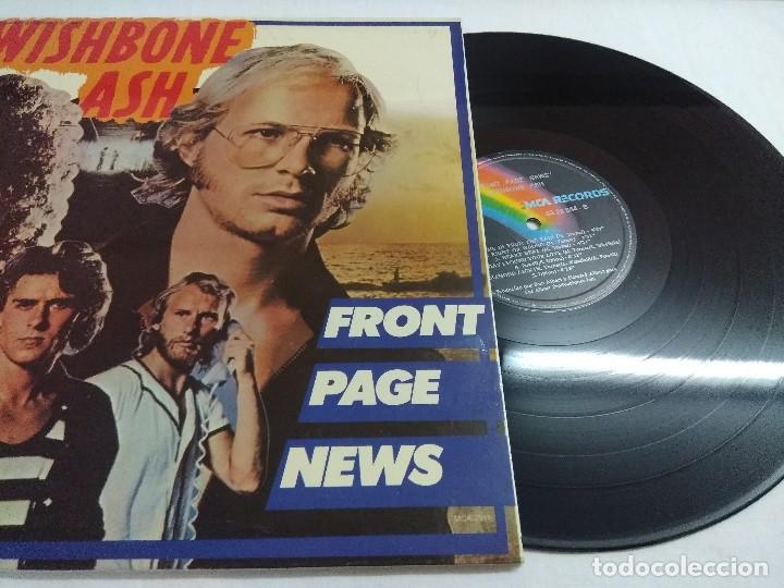 Discos de vinilo: VINILO/WISHBONE ASH/FRONT PAGE NEWS. - Foto 3