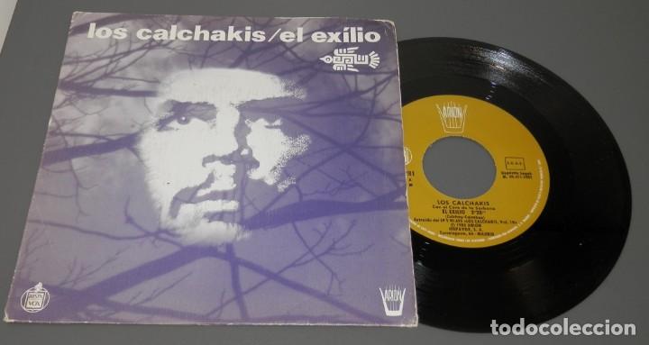 Discos de vinilo: DISCO VINILO SINGLE - LOS CALCHAKIS - Foto 1