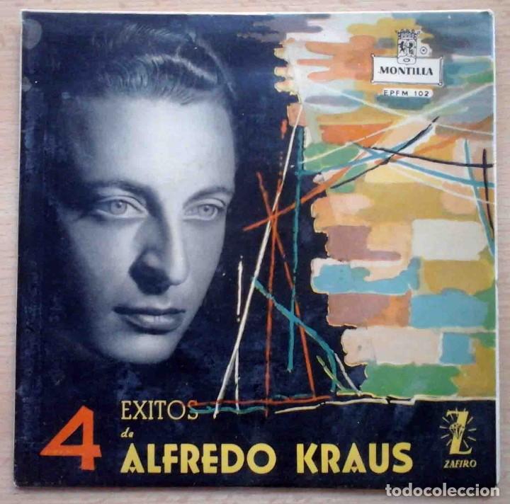 Discos de vinilo: 4 &eacute;xitos de Alfredo Kraus - Do&ntilde;a Francisquita + 3 - Foto 1