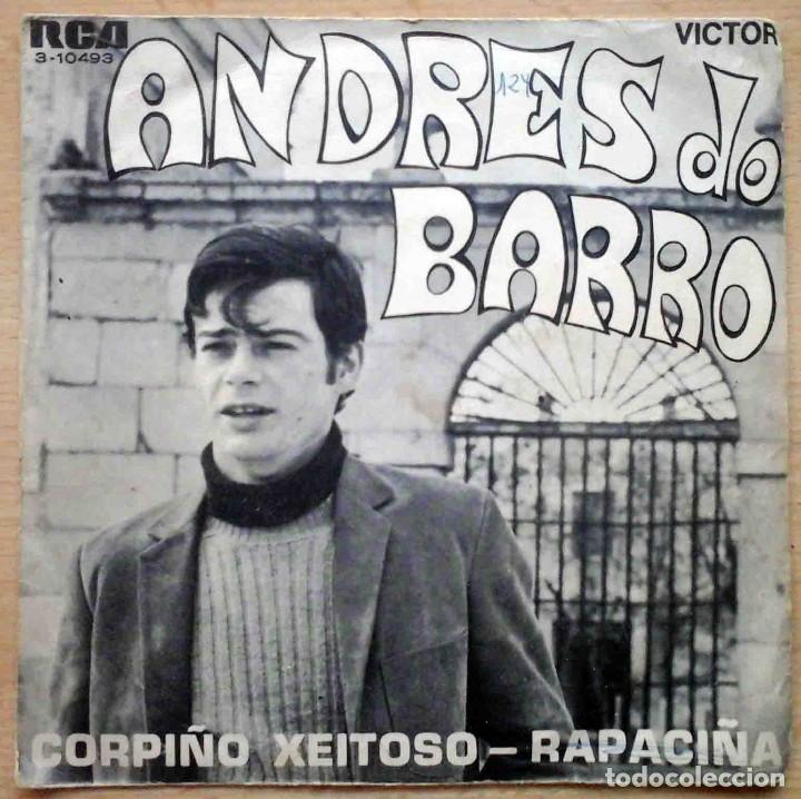 Discos de vinilo: Andres do Barro - Corpi&ntilde;o Xeitoso / Rapaci&ntilde;a - Foto 1