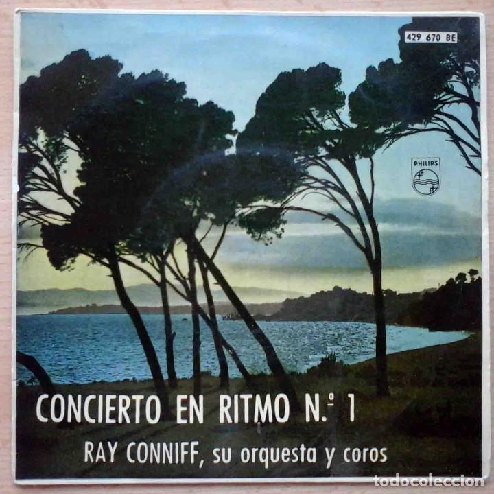 Discos de vinilo: Concierto en ritmo N&ordm; 1 Ray Conniff (Schubert y Tchaikovsky) - Foto 1
