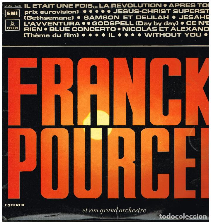 Discos de vinilo: FRANCK POURCEL - AMOR, BAILE Y VIOLINES 12 - LP 1972 - Foto 1