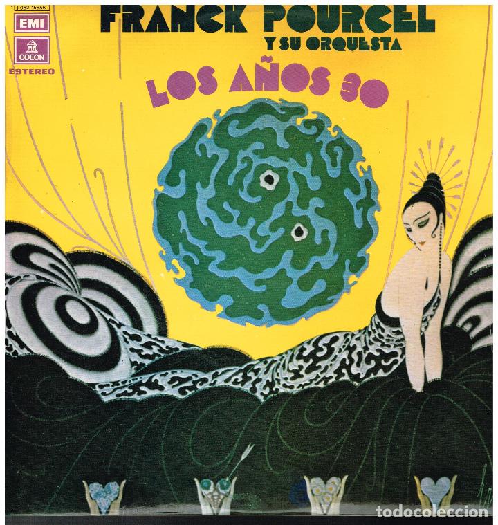 Discos de vinilo: FRANCK POURCEL - LOS A&Ntilde;OS 30 - LP 1974 - Foto 1