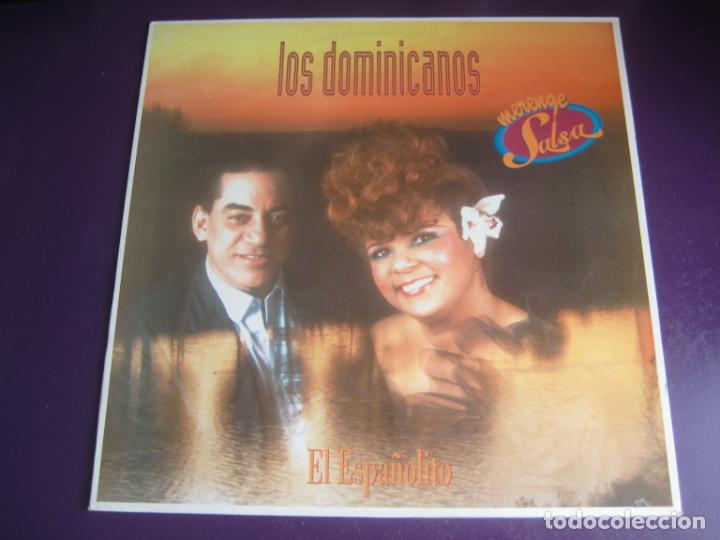 Vinyl records: LOS DOMINICANOS MINI LP COCK 1992 - EL MERENGON - EL ESPA&Ntilde;OLITO - SALSA MERENGUE CUBA LATIN