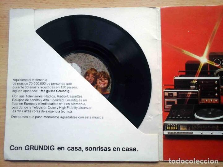 Discos de vinilo: Me gusta Grundig - Flexidisco de publicidad. - Foto 2