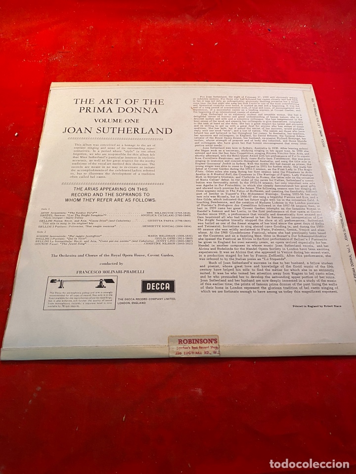 Discos de vinilo: Joan Sutherland - Foto 2