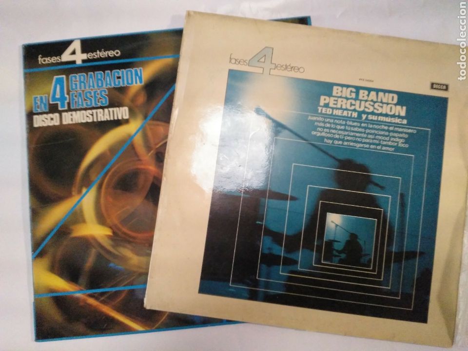Discos de vinilo: Lote dos disco 4 fases - Foto 1