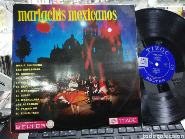 Vinyl records: Mariachis mexicanos lp tizoc belter Espa&ntilde;a 1970 rareza