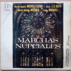 Discos de vinilo: GRAN ÓRGANO DE LA IGLESIA DE LA ANUNCIACIÓN DE PARÍS. MARCHAS NUPCIALES (MENDELSSOHN, BACH, WAGNER... Lote 197052485