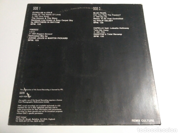 Discos de vinilo: Remix Culture 2/92 - Foto 2