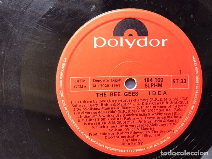 Discos de vinilo: Idea. Bee Gees - Foto 4