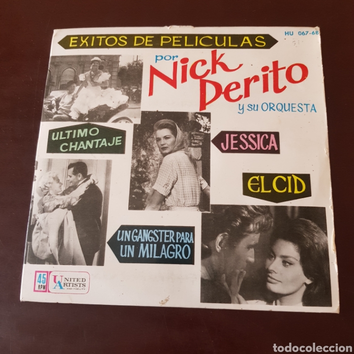 Discos de vinilo: EXITOS DE PELICULAS - NICK PERITO Y SU ORQUESTA - Foto 1
