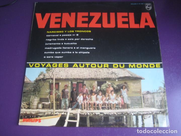 Vinyl records: Voyages Autour Du Monde &ndash; Narcisso Y Los Troncos &lrm;&ndash; Venezuela LP PHILIPS - FOLK