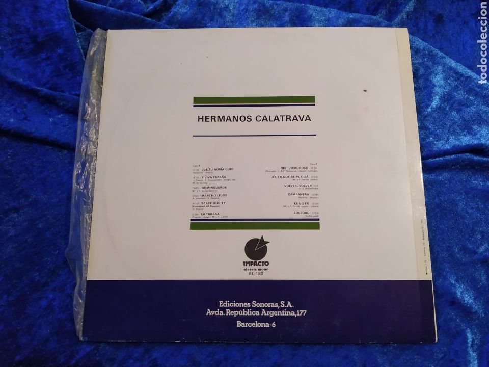 Discos de vinilo: LP Vinilo Hermanos Calatrava - Foto 2