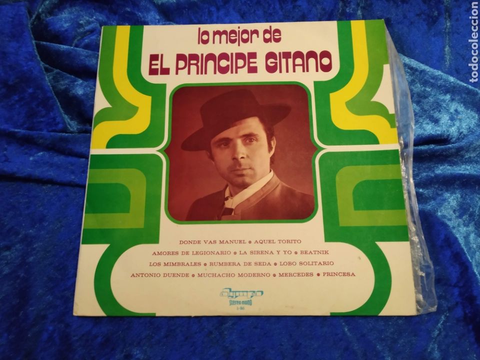 Discos de vinilo: Vinilo LP Lo Mejor del Pr&iacute;ncipe Gitano - Foto 1