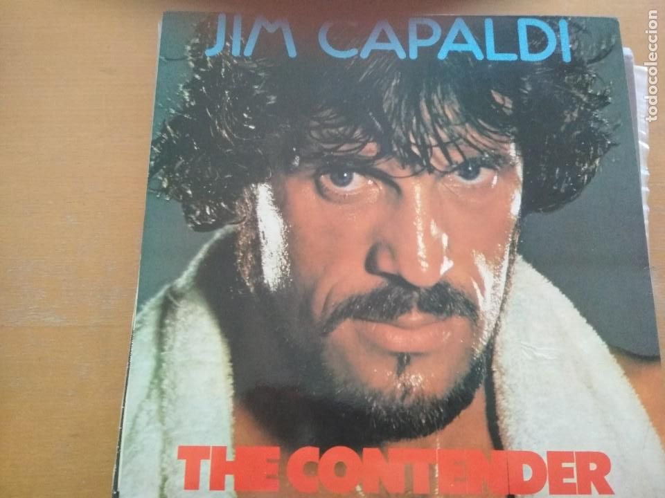 Discos de vinilo: JIM CAPALDI THE CONTENDER LP SPAIN - Foto 1