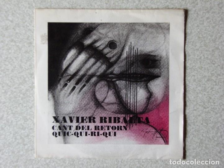 Disques de vinyle: XABIER RIBALTA.CANT DEL RETORN + 1...PEDIDO MINIMO 5&euro;