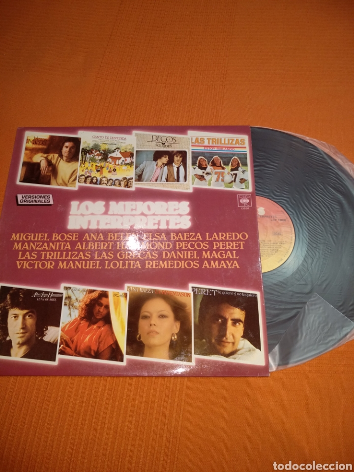 Discos de vinilo: CCHG - Los mejores int&eacute;rpretes. CBS - Foto 1