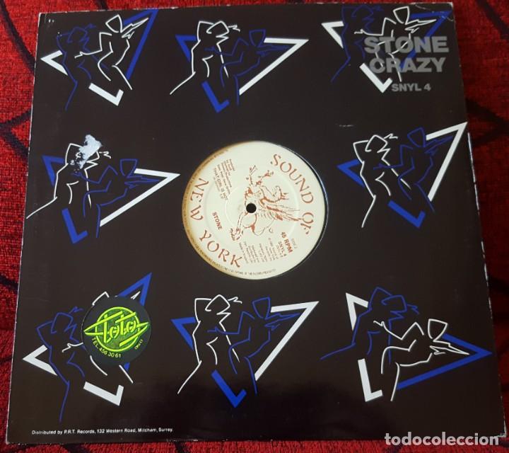 Discos de vinilo: STONE ** Crazy ** MAXI SINGLE VINILO ORIGINAL 1983 UK - Foto 2