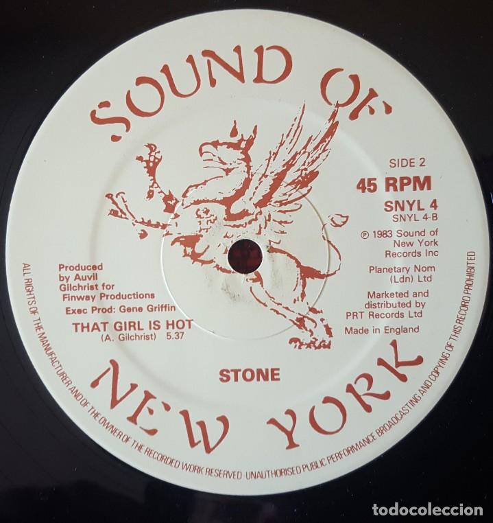 Discos de vinilo: STONE ** Crazy ** MAXI SINGLE VINILO ORIGINAL 1983 UK - Foto 4