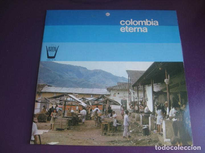 Disques de vinyle: COLOMBIA ETERNA LP ARION HISPAVOX 1976 - FOLK TRADICIONAL - BULLERENGUE - PORRO - MAPALE ETC