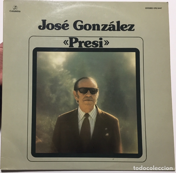 Discos de vinilo: JOS&Eacute; GONZ&Aacute;LEZ &ldquo;PRESI&rdquo; LP, 1976 - Foto 1