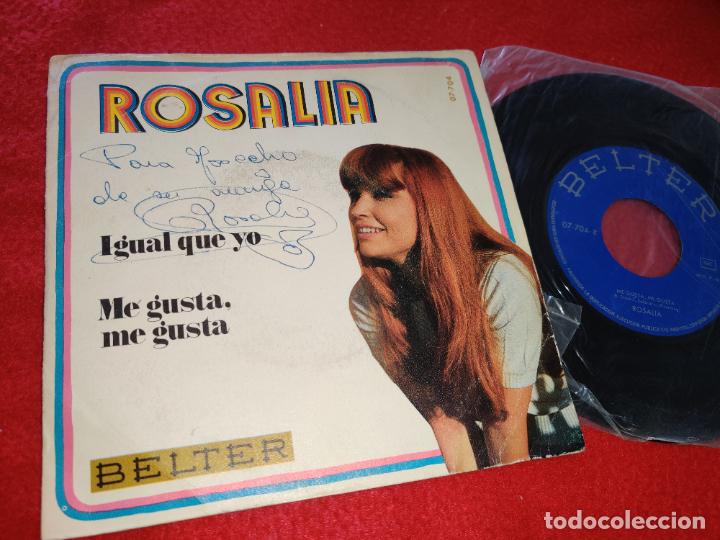 Mártir Serena Especificado rosalia igual que yo/me gusta me gusta 7'' sing - Comprar Discos Singles  Vinilos de Música Española Solistas años 50 y 60 en todocoleccion -  197279707