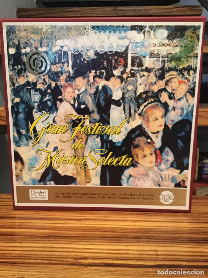 Vinyl records: CAJA COLECCION DISCOS DE VINILO - GRAN FESTIVAL DE M&Uacute;SICA SELECTA