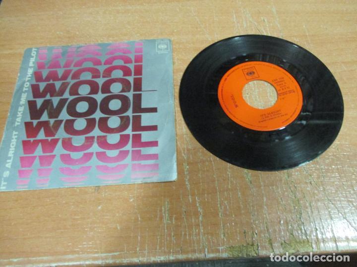 Discos de vinilo: WOOL - IT&acute;S ALRIGHT - SINGLE - SPAIN - CBS - L - - Foto 1