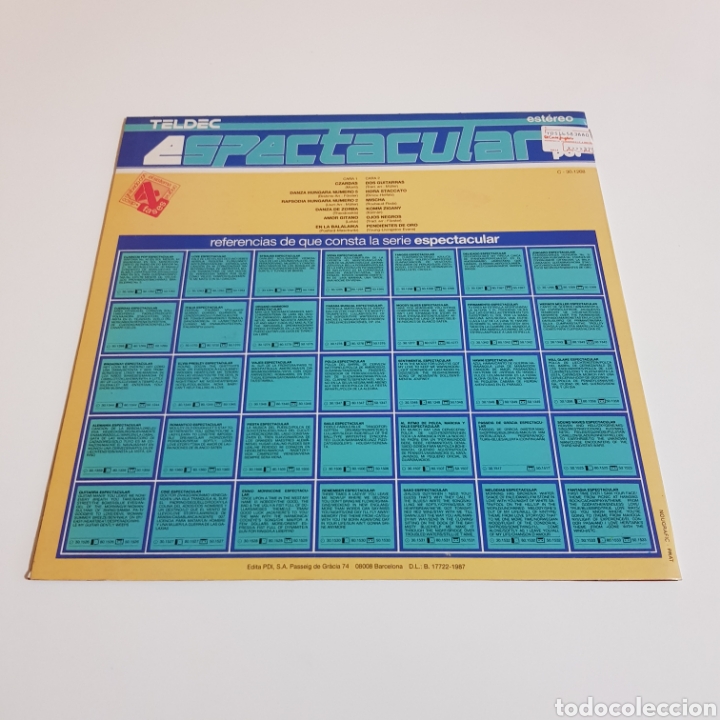 Discos de vinilo: Werner M&uuml;ller Y Su Orquesta &lrm;&ndash; &iexcl;Z&iacute;ngaro! Espectacular. Espa&ntilde;a 1987 - Foto 2