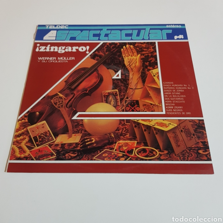 Discos de vinilo: Werner M&uuml;ller Y Su Orquesta &lrm;&ndash; &iexcl;Z&iacute;ngaro! Espectacular. Espa&ntilde;a 1987 - Foto 1