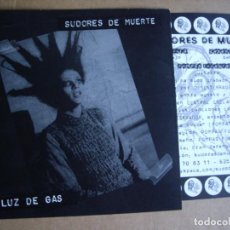 Discos de vinilo: SUDORES DE MUERTE EP 7'' LUZ DE GAS ANA CURRA CRAMPS ED. LIMIT Y NUM 2010 ENCARTE NUEVO