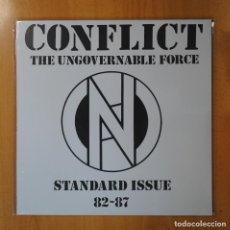 Dischi in vinile: CONFLICT - THE UNGOVERNABLE FORCE STANDARD ISSUE 82 87 - LP. Lote 197395958