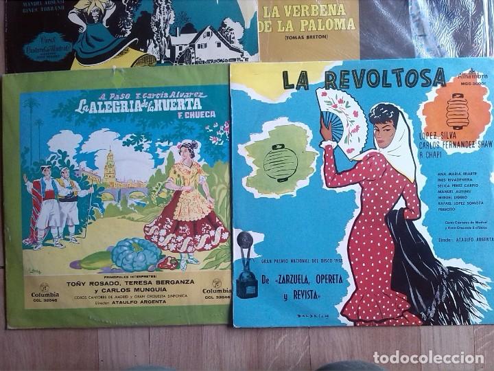 Discos de vinilo: LOTE DE 4 LPS DE ZARZUELA - Foto 2