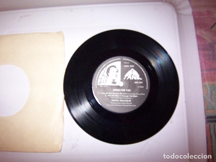 Discos de vinilo: DEREK MALCOLM, SONGS FOR YOU - Foto 3